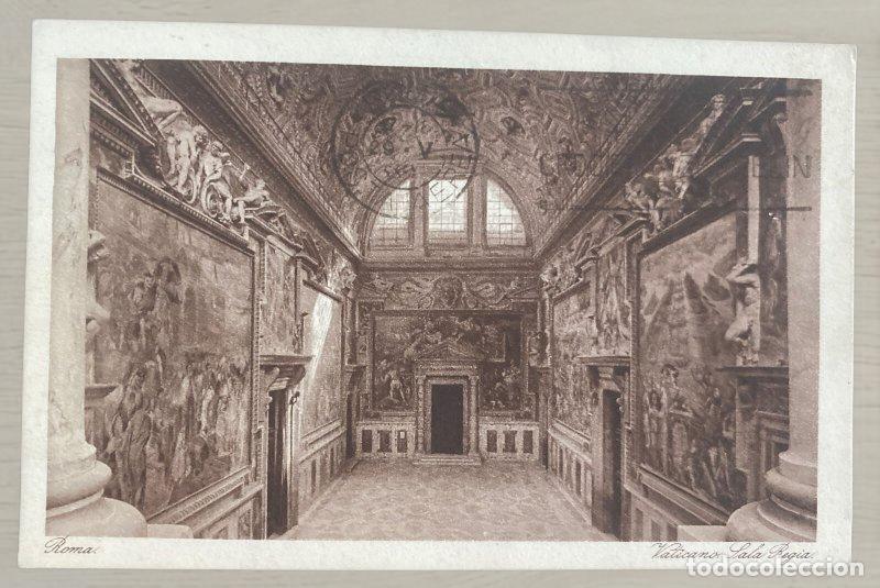 Postales: CPA 1933 Aerofilatelia - Crociera Zeppelin Roma a Viena - Sello Especial y Marcas