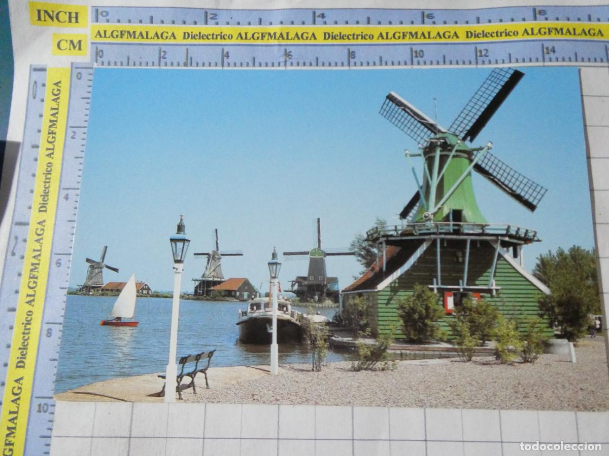 Postales: POSTAL DE PA&Iacute;SES BAJOS HOLANDA. ZAANSE SCHANS MOLINOS. 2752