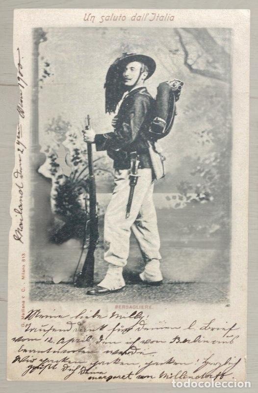 Postales: CPA 1900 Italia a Shangh&aacute;i China - Destino Colonial Raro - Matasellos Shanghai Deutsche Post