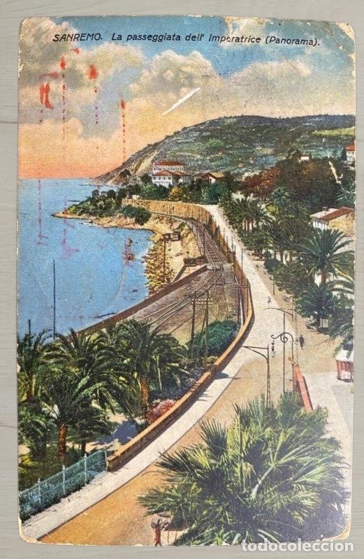 Postales: CPA 1921 Italia a China (Tientsin) Reexpedido a Nueva Zelanda - Espectacular Destino Raro