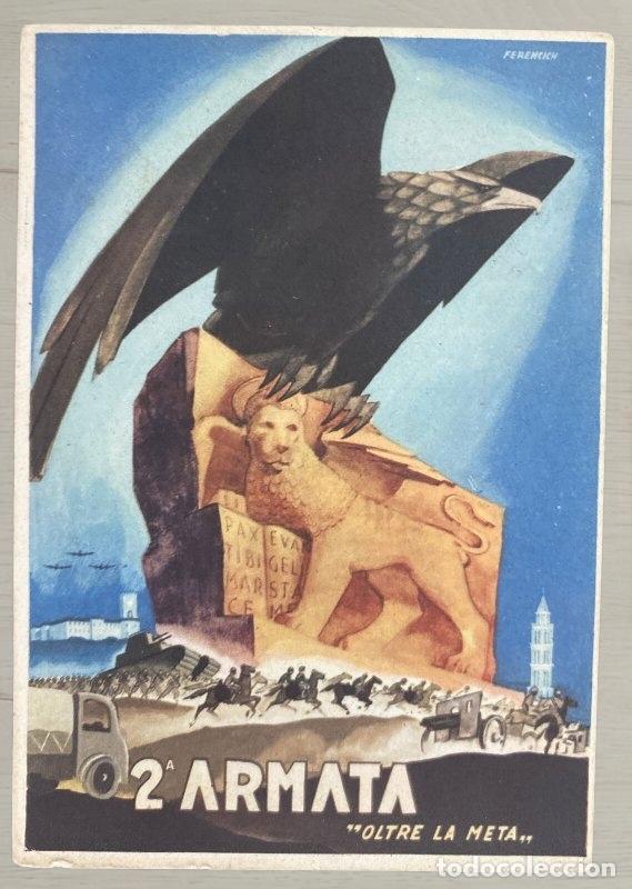Postales: CPA 1942 Correo Militar 2a Armata - Posta Militare 200 Frente Balcanes Yugoslavia XX