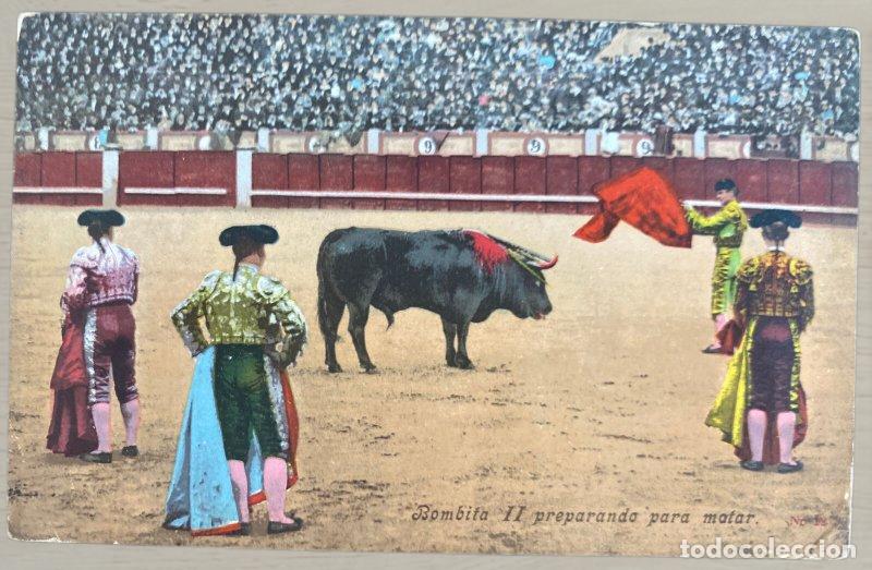 Postales: CPA Tauromaquia - Reverso Circulado de Madrid a Canad&aacute; 1914 - Sello Alfonso XIII - Texto en Ingl&eacute;s s