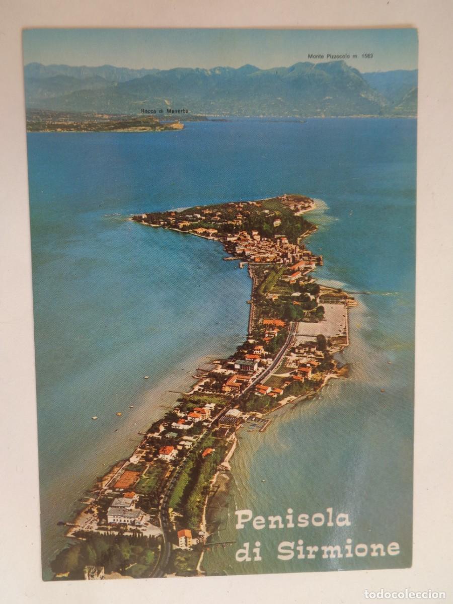 Cartes Postales: POSTAL DE LA PENINSULA DE SIRMIONE ( ITALIA )
