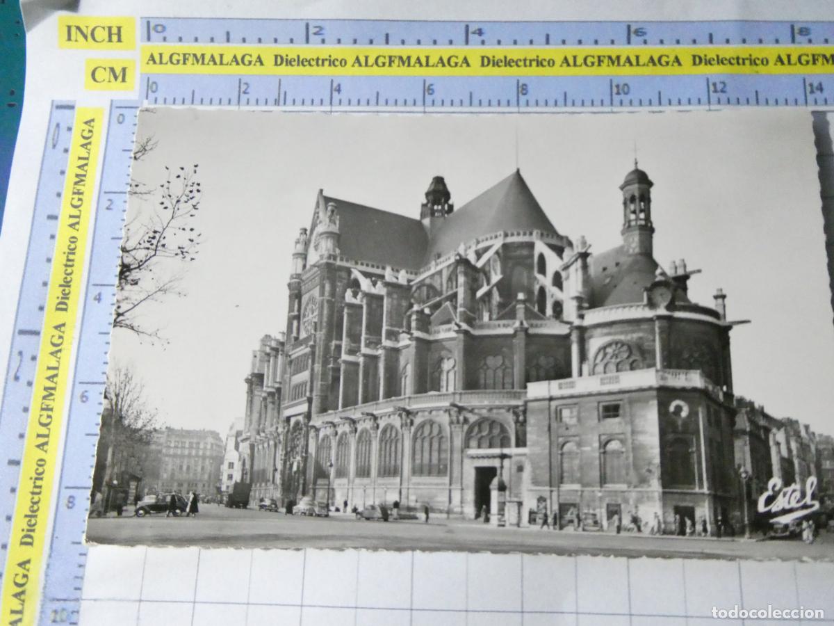 Postales: POSTAL DE FRANCIA. PARIS EGLISE SAINT EUSTACHE. 1620