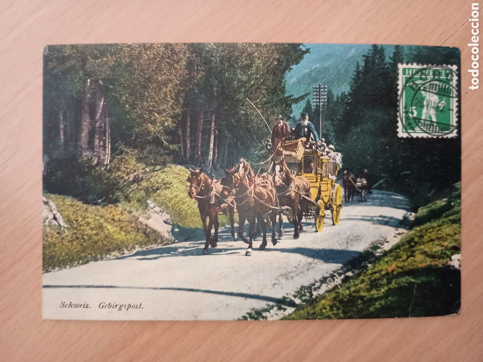 Postcards: SUIZA / SCHWEIZ - CORREO DE MONTA&Ntilde;A / GEBIRGSPOST
