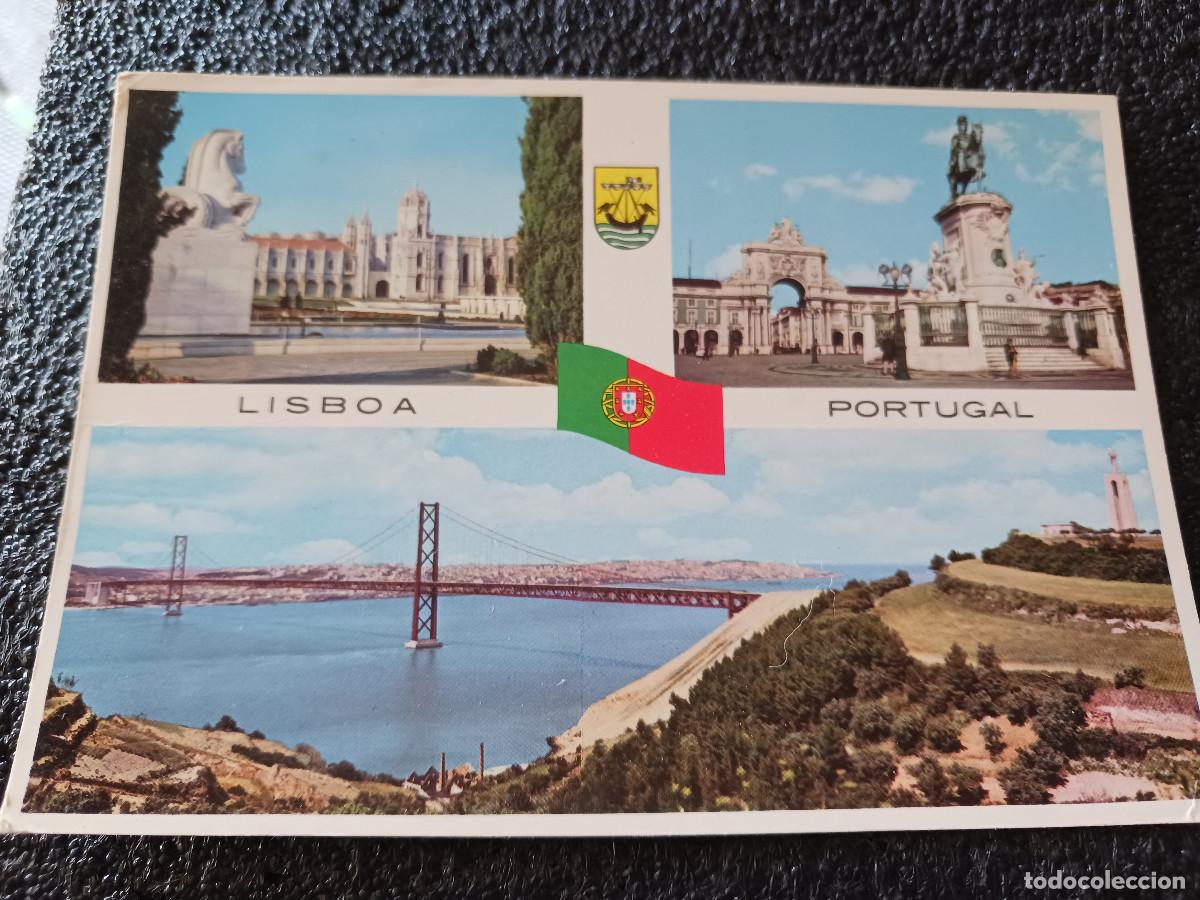 Postales: 320 lisboa, recorda&ccedil;ao, col. dulia, circulada 1974