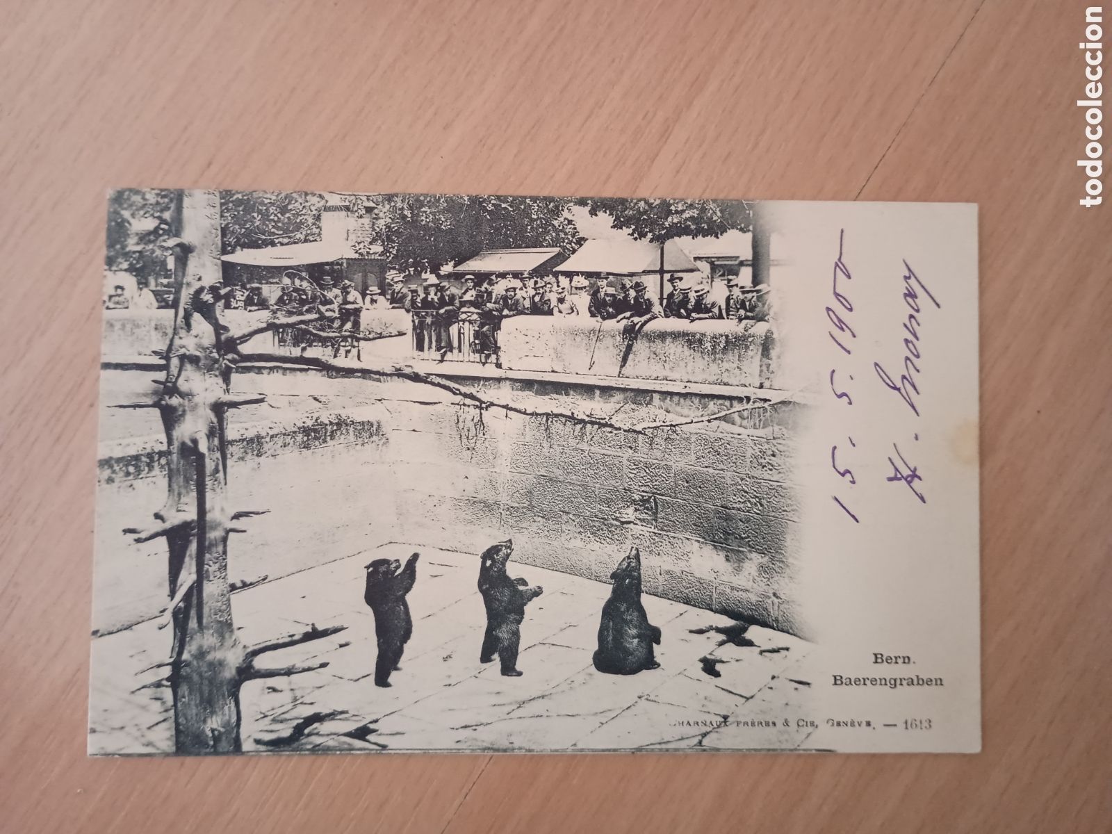 Postales: SUIZA - BERN - BAERENGRABEN - CHARNAUX FR&Egrave;RES & CIE., GEN&Egrave;VE