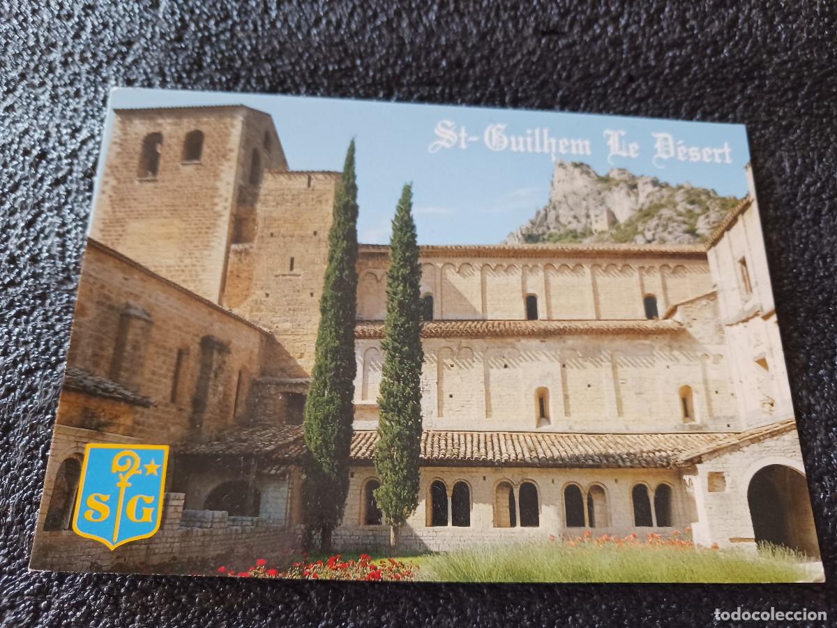 Postales: saint guilhem le desert, le cloitre de l`abbatiale