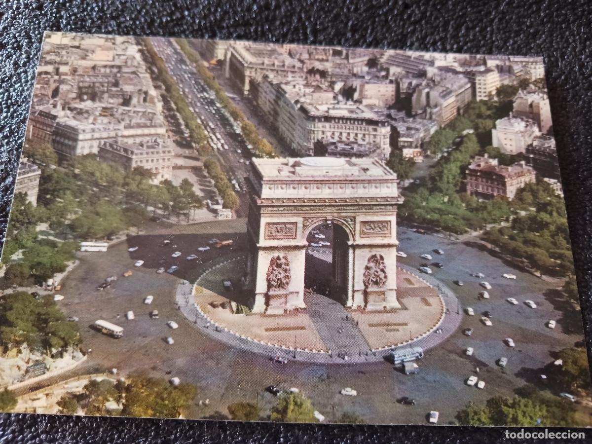 Postales: 89 paris, vue aerienne, l`arc du triomphe