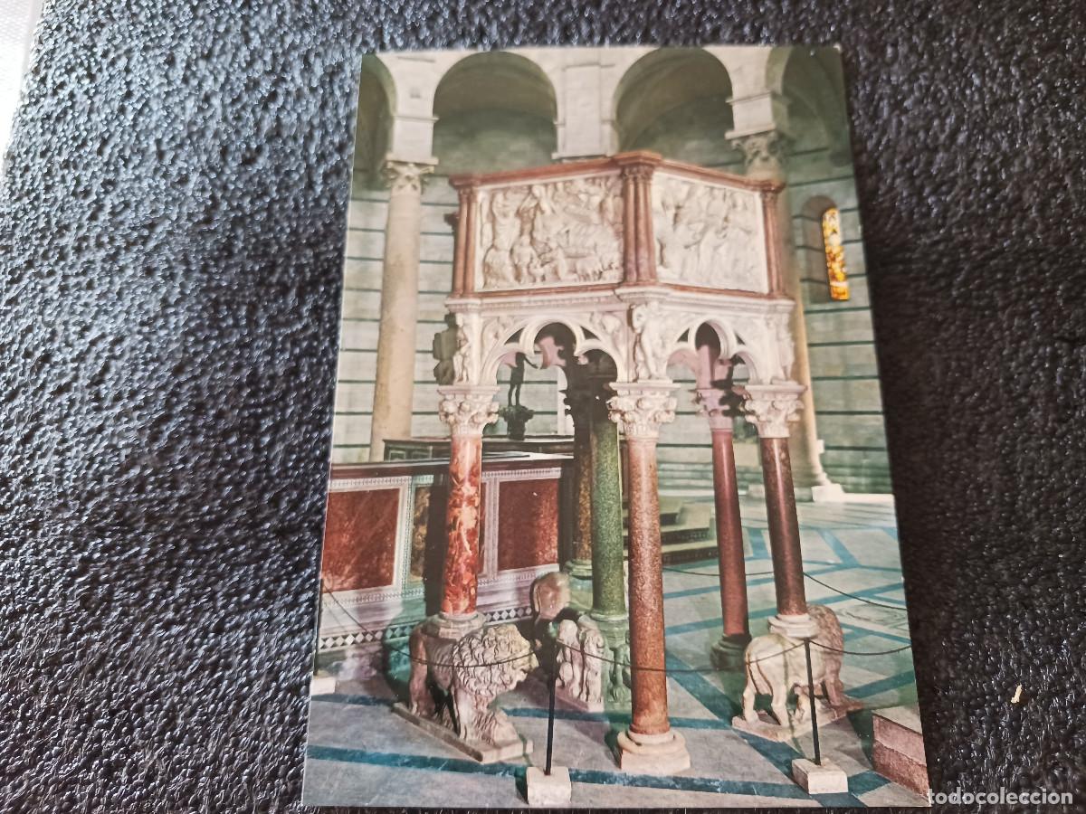 Postales: pisa, pulpito romanico, nicola pisano