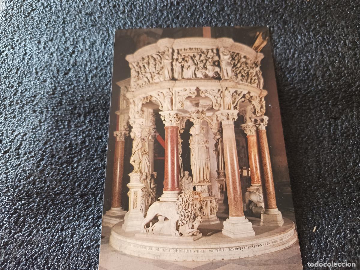 Postales: pisa, pulpito, catedral, giovanni pisano