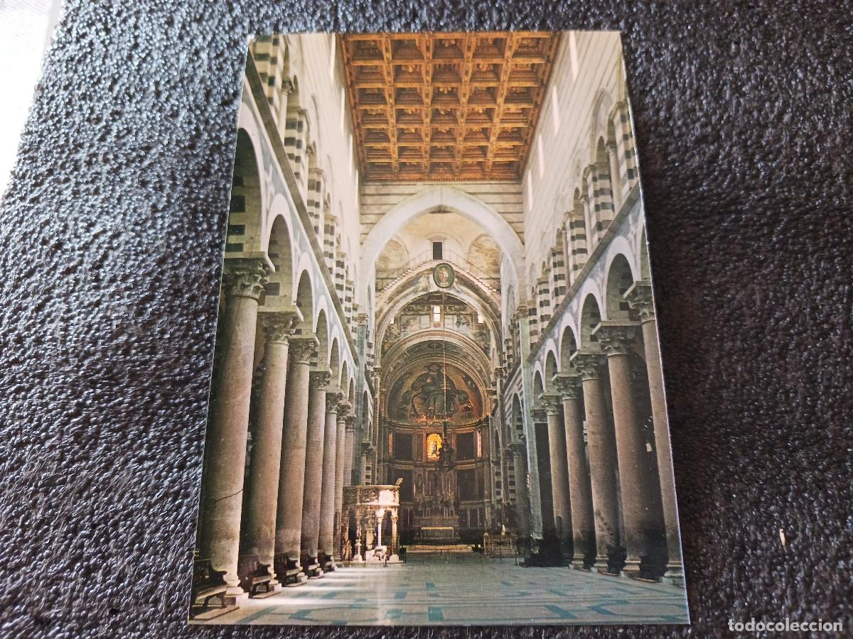 Postales: pisa, interior de la catedral