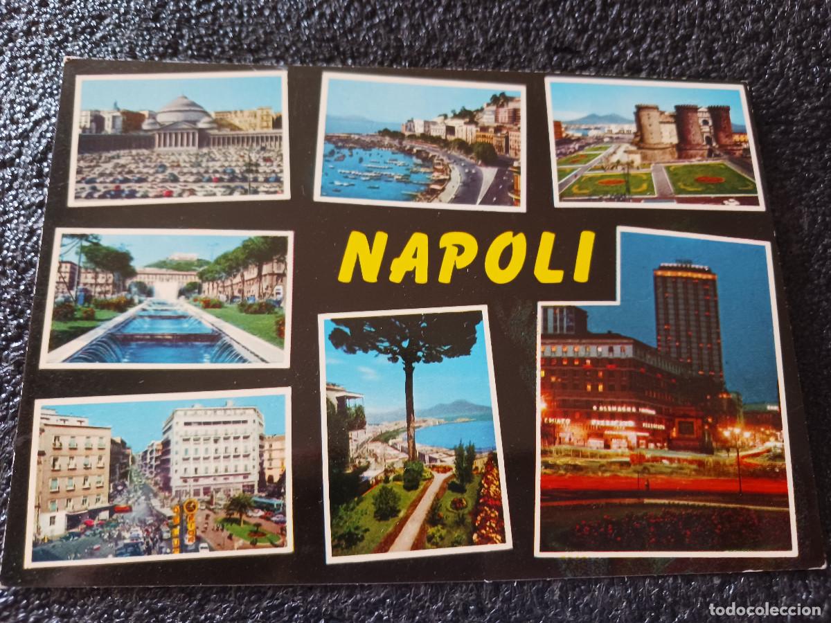Postales: napoli, varias vistas, ed. GM, na 173