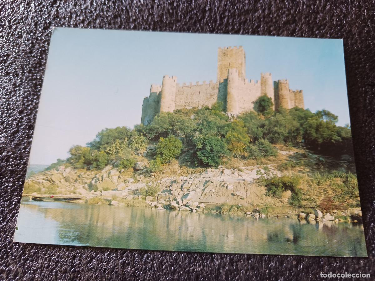 Postales: castelo de almourol no rio tejo