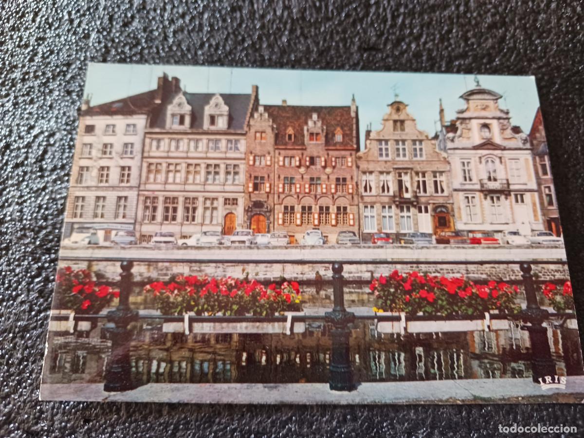 Postales: gante, muelle de bles