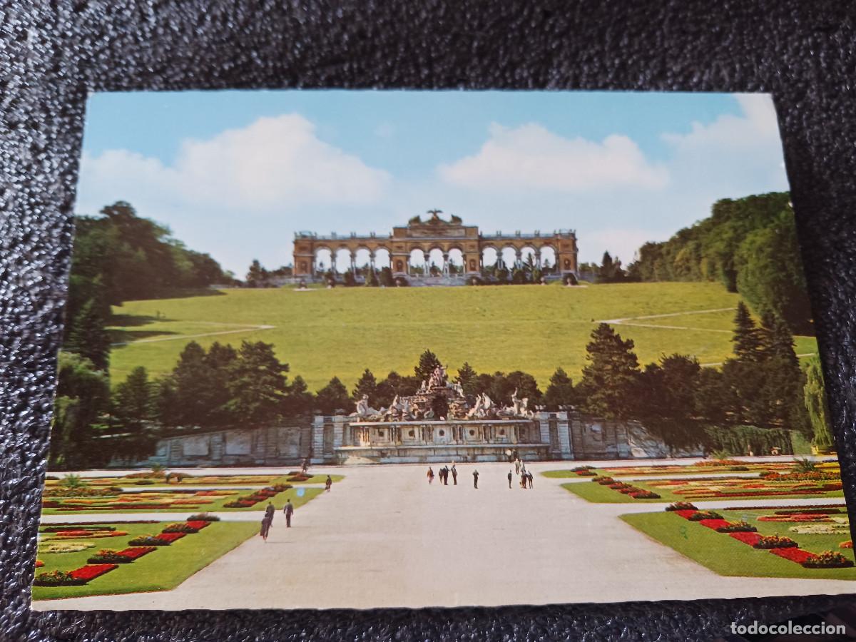 Postales: viena glorieta y fuente de neptuno de schonbrunn