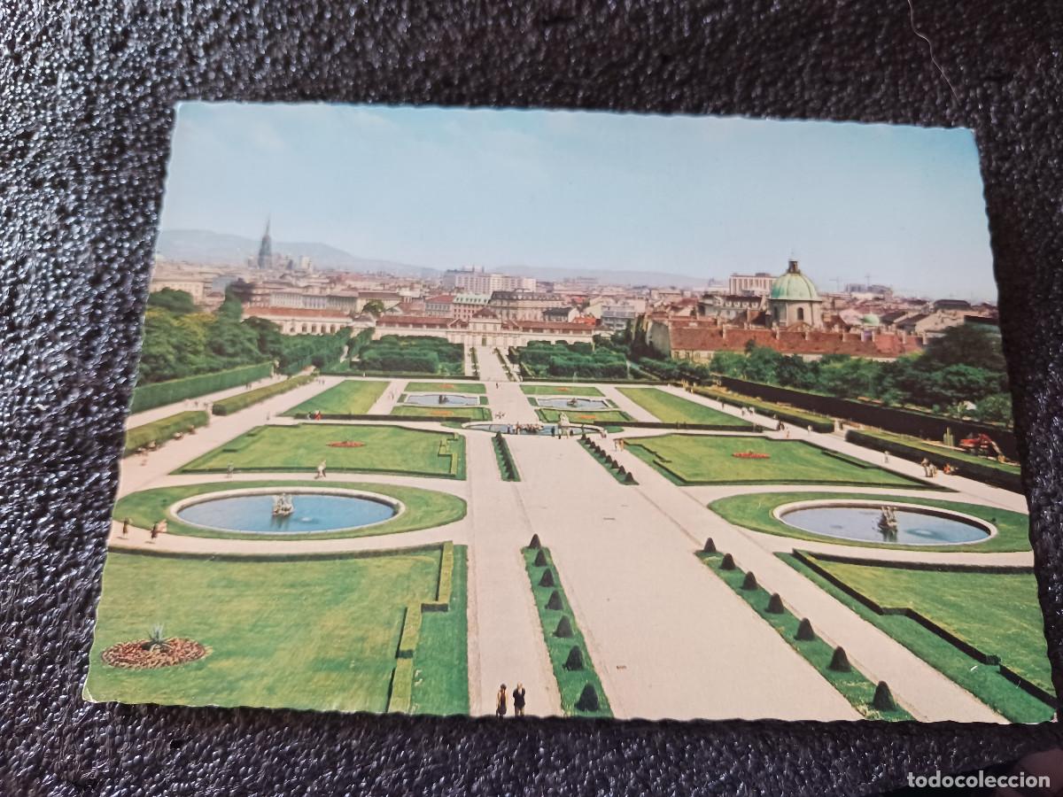 Postales: viena belvedere canaletto blick