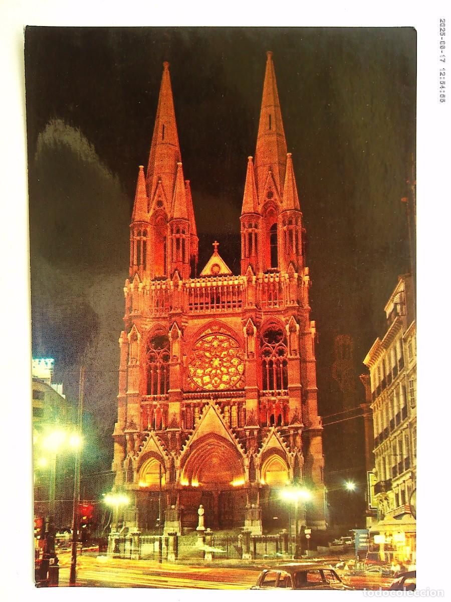 Postales: POSTAL DE MARSELLA ( FRANCIA ): IGLESIA DE LOS REFORMADORES