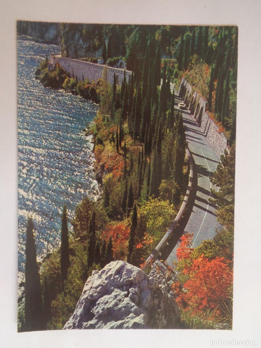 Postcards: POSTAL DE LAGO DI GARDA ( ITALIA ) : CARRETRA GARDESIANA OCCIDENTAL . A&Ntilde;OS 60