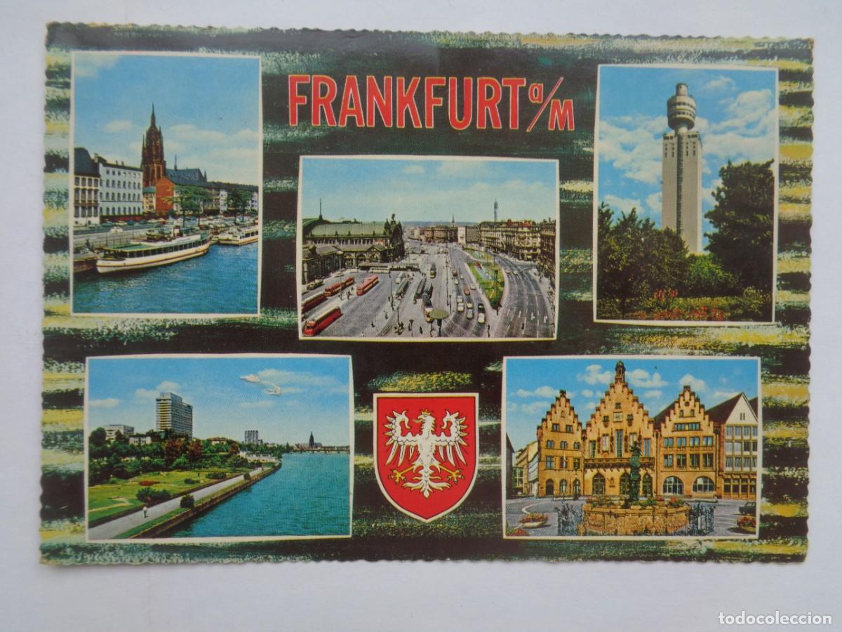 Cartes Postales: POSTAL DE FRANKFURT ( ALEMANIA ). A&Ntilde;OS 60