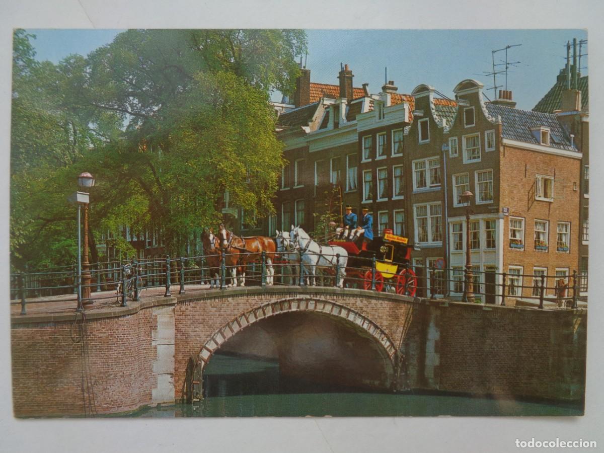 Postcards: POSTAL DE AMSTERDAM ( HOLANDA - PAISES BAJOS ). A&Ntilde;OS 60