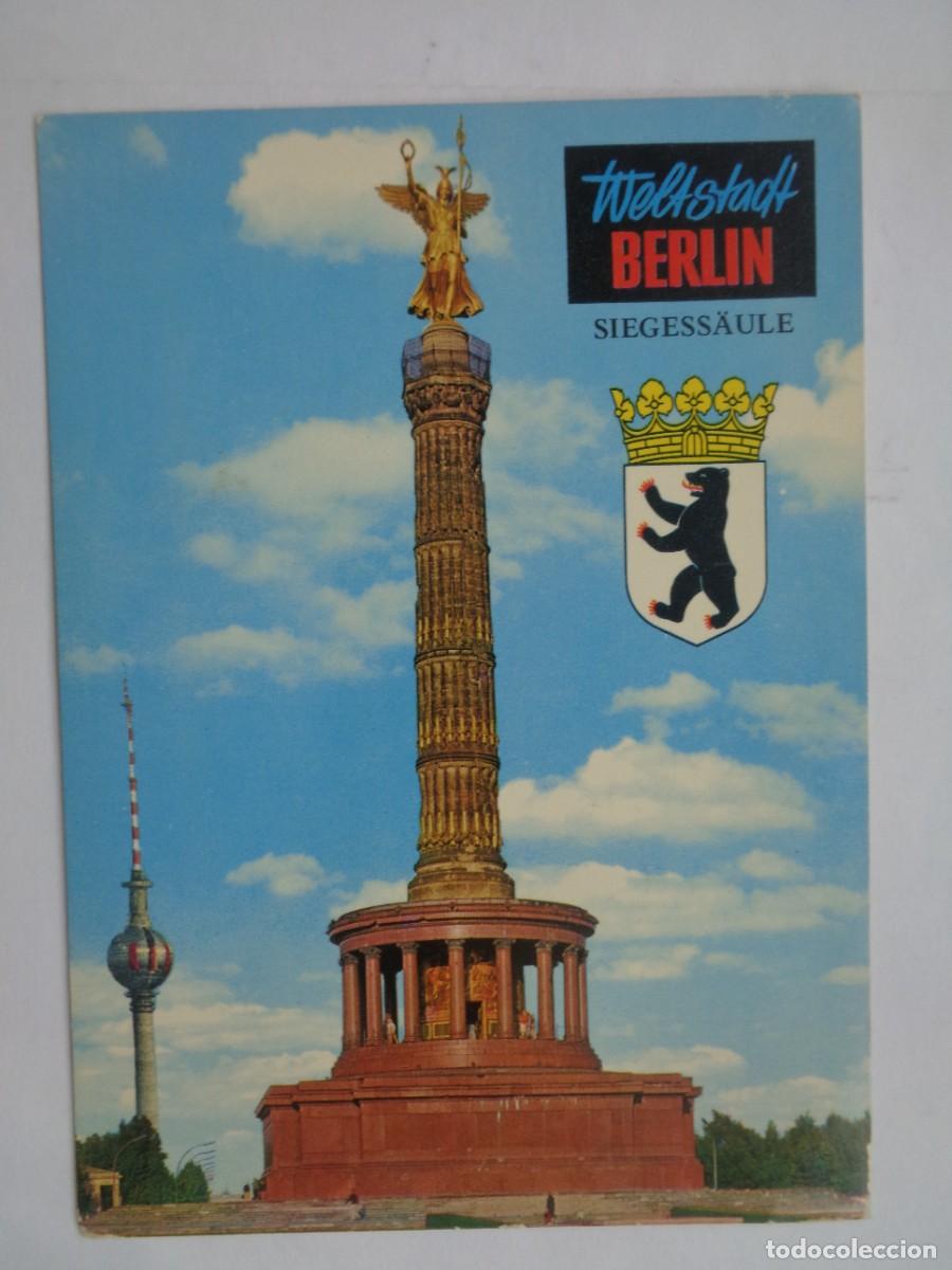 Postcards: POSTAL DE BERLIN ( ALEMANIA ) : COLUMNA DE LA VICTORIA . A&Ntilde;OS 60
