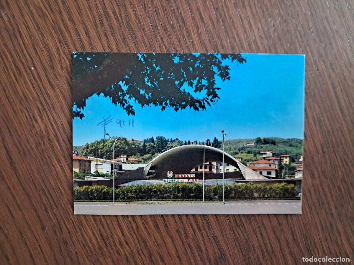 Postcards: postal de Italia, mercato dei Fiori, Pescia, Italia, a&ntilde;os 70.