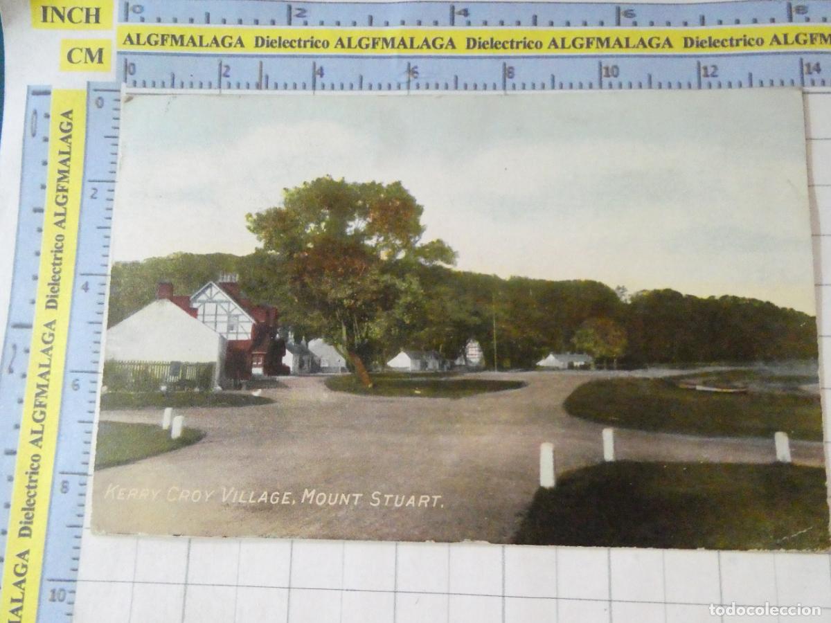 Postales: ANTIGUA POSTAL DE REINO UNIDO GRAN BRETA&Ntilde;A. ESCOCIA KERRY CROY VILLAGE MOUNT STUART. 1678