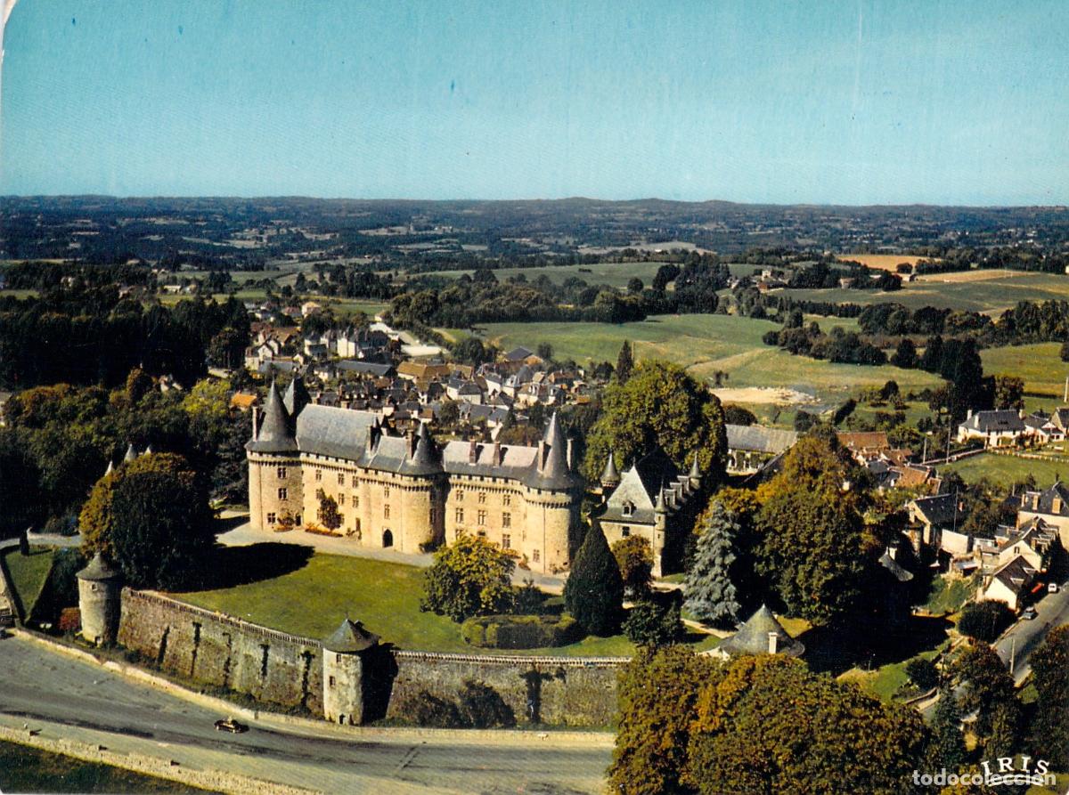 Postales: Postal de la Vista General del Castillo de Pompadour en Corr&egrave;ze