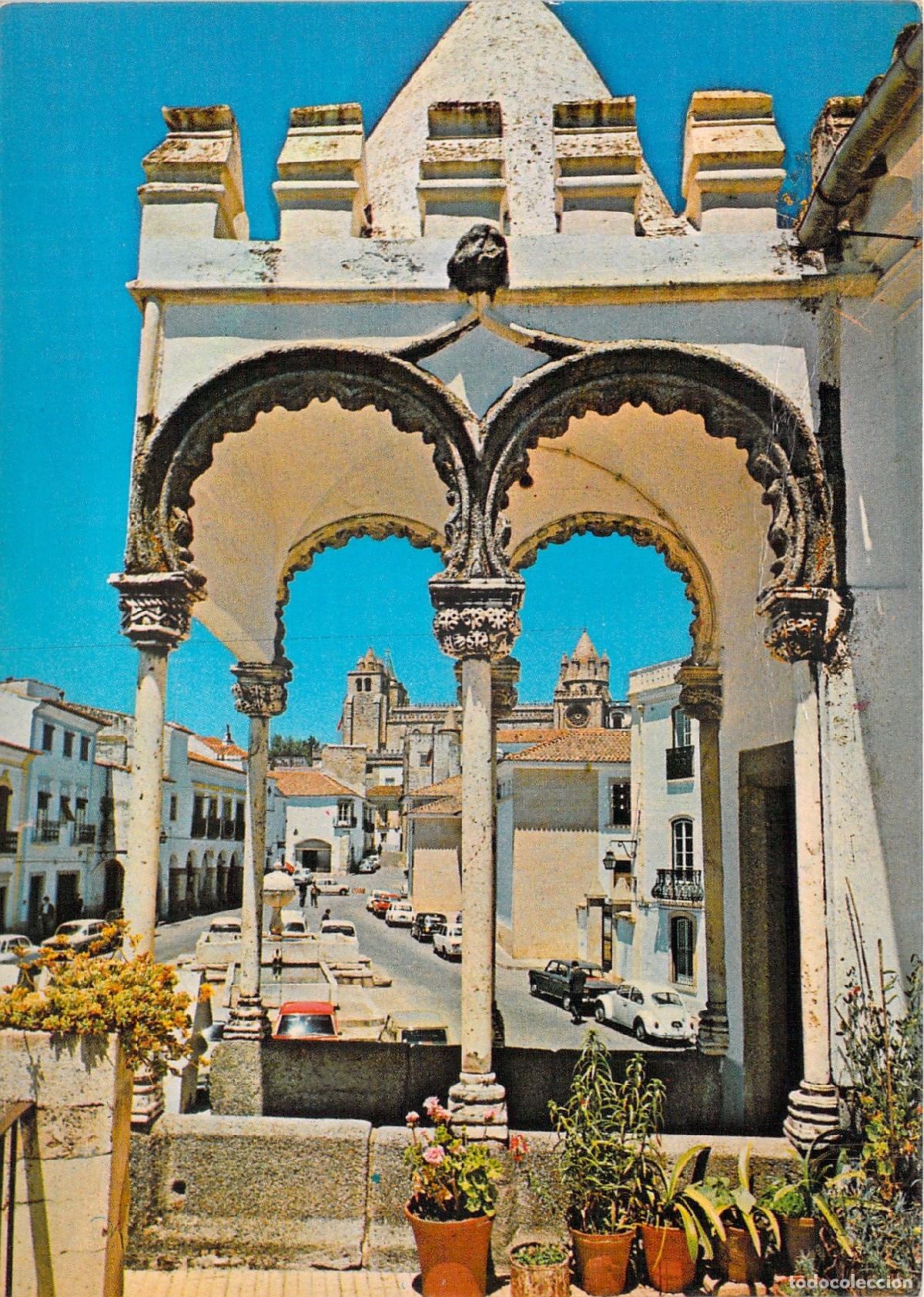 Postales: Postal Portas de Moura en &Eacute;vora, Portugal