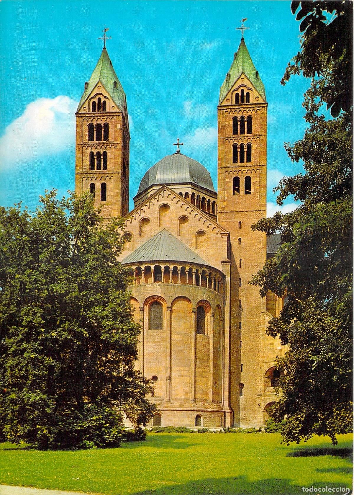 Postales: Postal de la Catedral de Speyer - Torres Orientales, Alemania