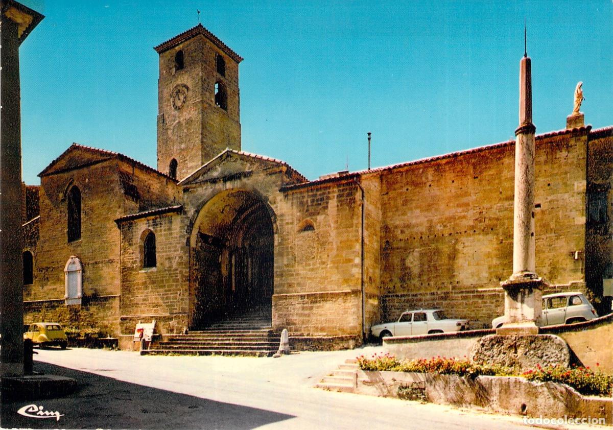 Postales: Postal &Eacute;toile-sur-Rh&ocirc;ne, Iglesia Rom&aacute;nica del Siglo XII, Francia