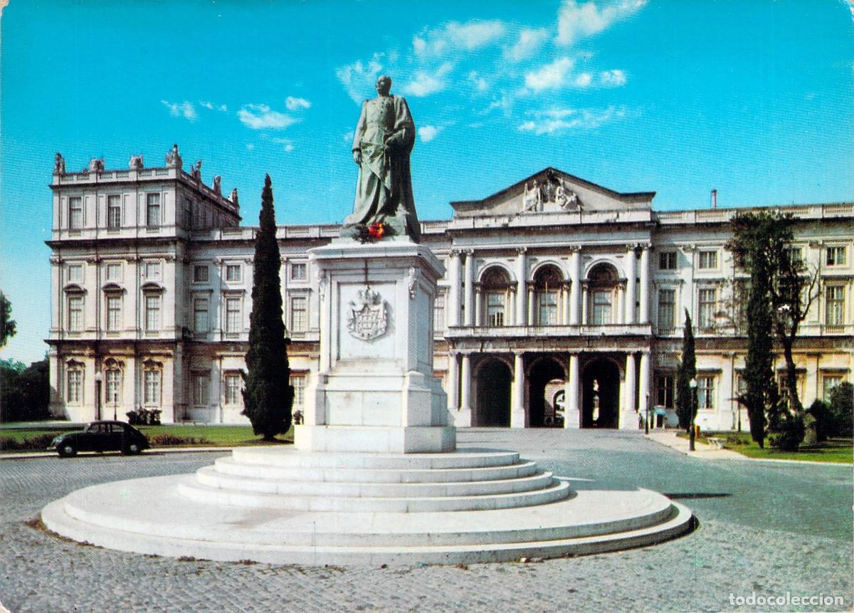 Postkarten: Postal de Lisboa Palacio Nacional da Ajuda Portugal