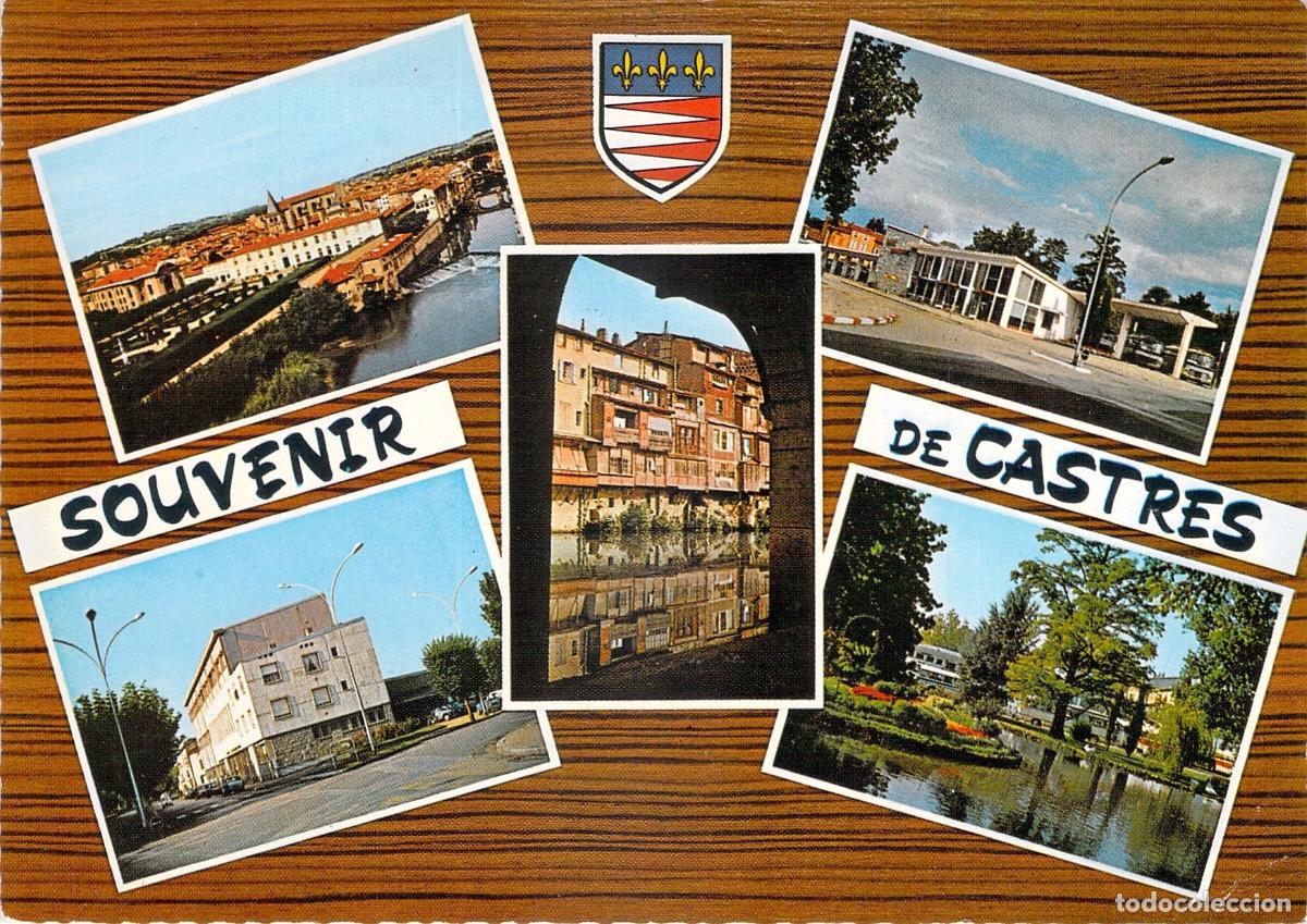 Postales: Postal Souvenir de Castres Francia Multivista