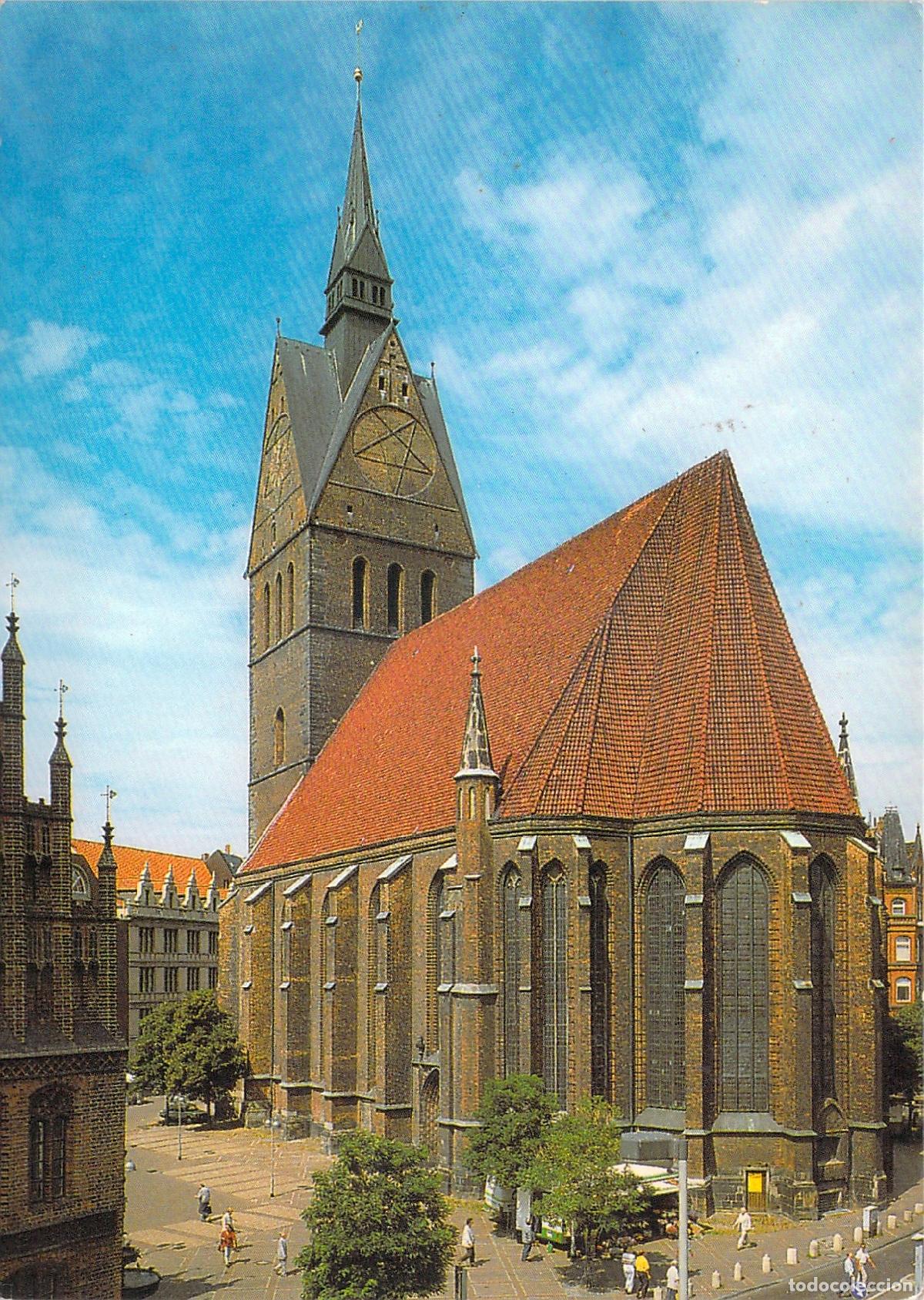 Postales: Postal de la Iglesia Marktkirche en Hannover, Alemania