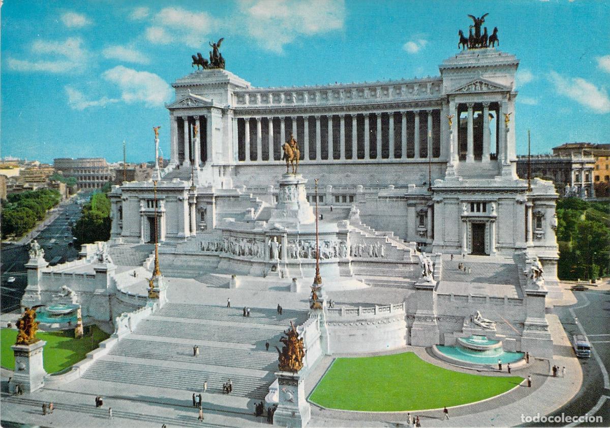 Postales: Postal de Roma Monumento Altare della Patria Italia