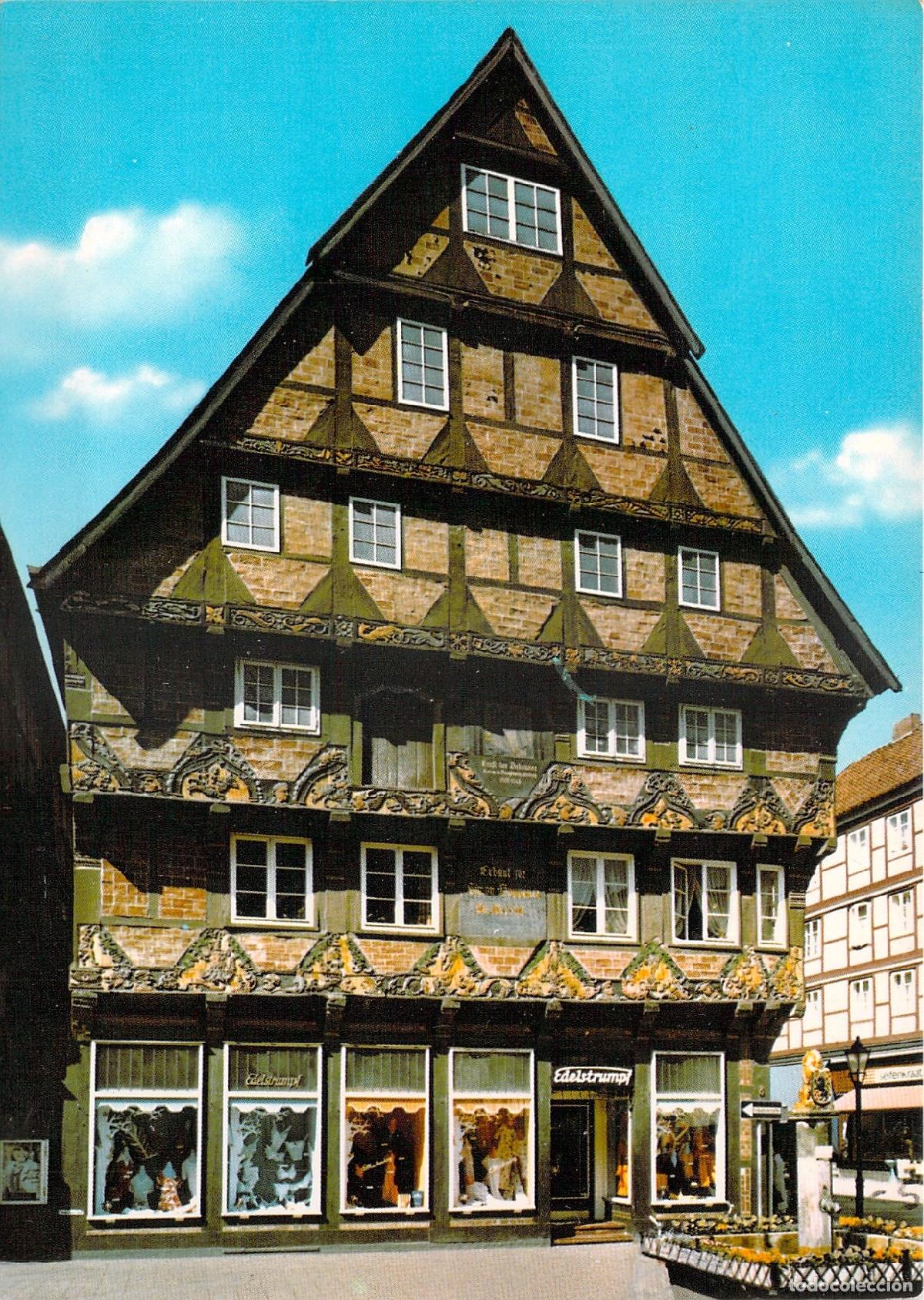 Postales: Postal de la Hist&oacute;rica Casa Hoppener en Celle, Alemania