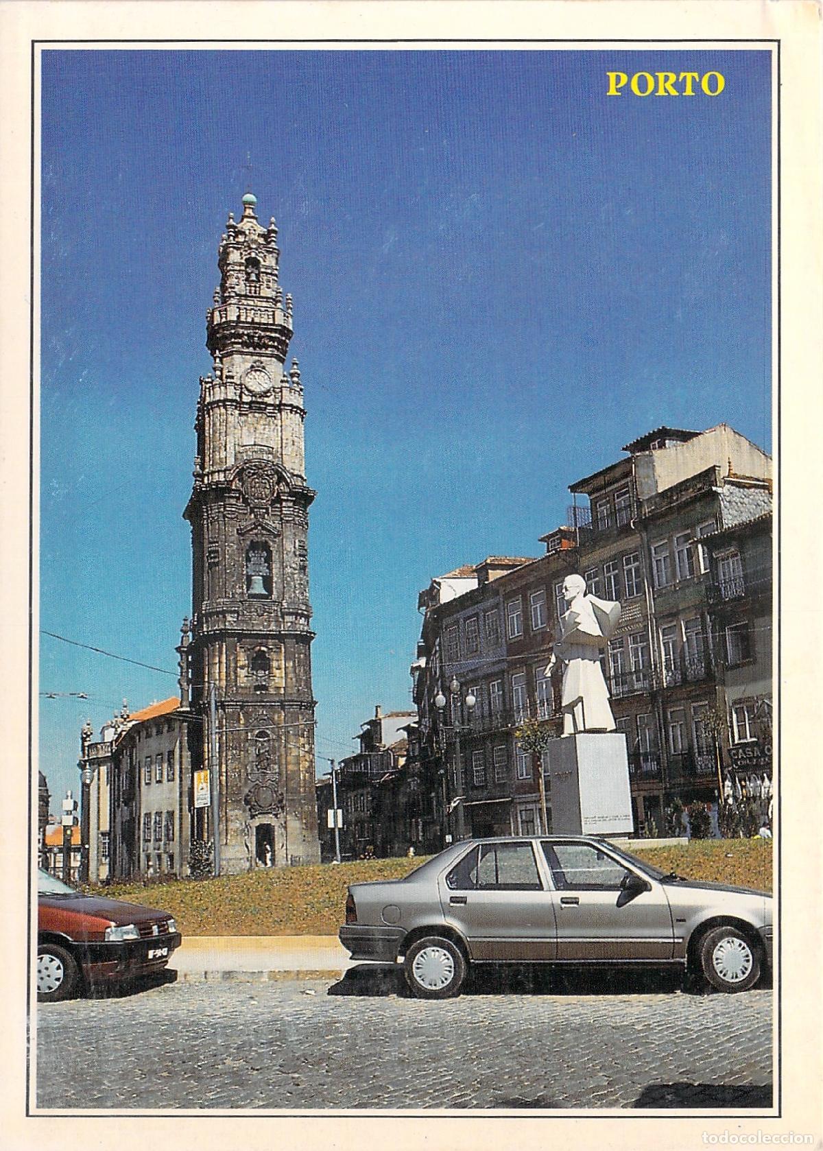 Postales: Postal de la Torre de los Cl&eacute;rigos, Oporto, Portugal