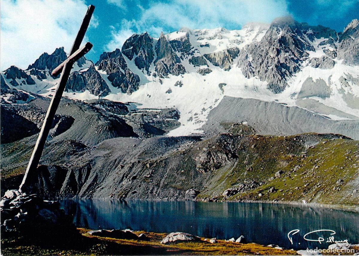 Postales: Postal del Lago Sainte-Anne en Le Queyras, Alpes Franceses