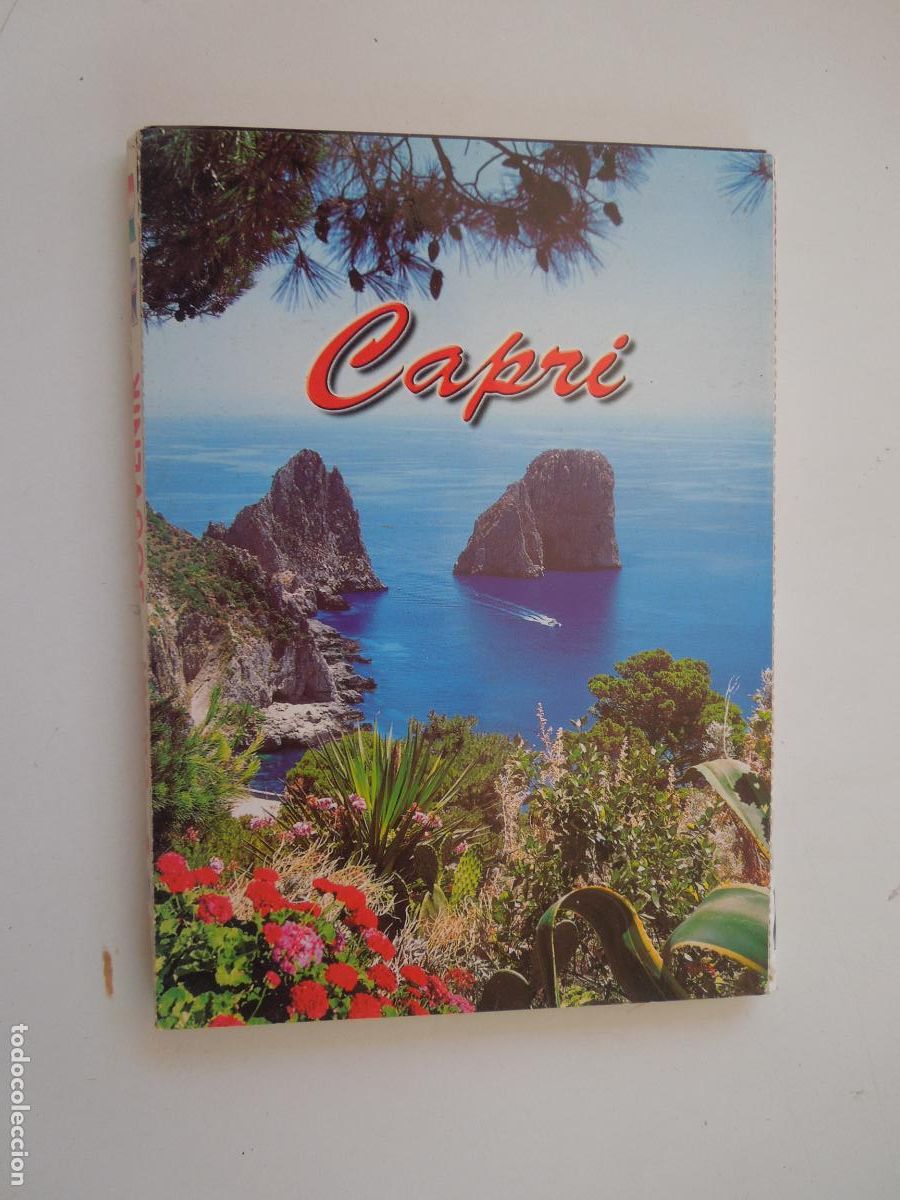 Postales: CAPRI SOUVENIR - 16 POSTALES - CARCAVALLO EDITORE NAPOLI.