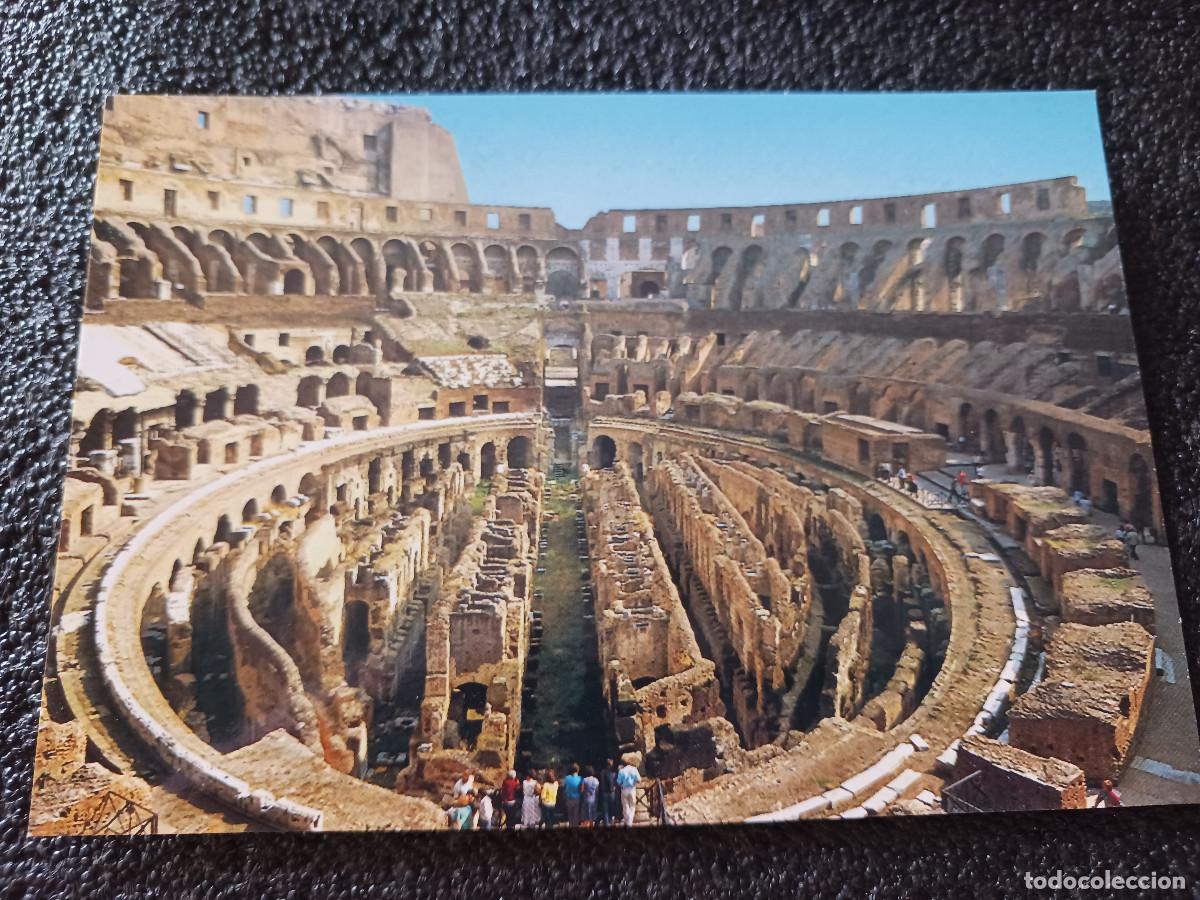 Postales: roma, il colosseo, interno