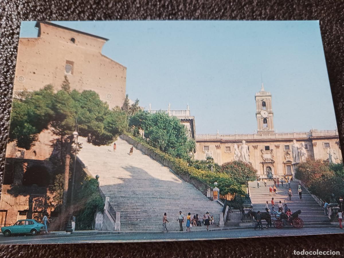 Postales: roma, campidoglio e aracoeli - Foto 1