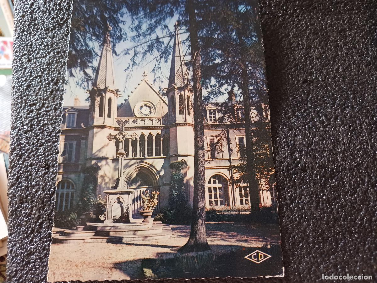 Postales: nevers couvent saint gildar,entree a la chapelle, escrita 1957