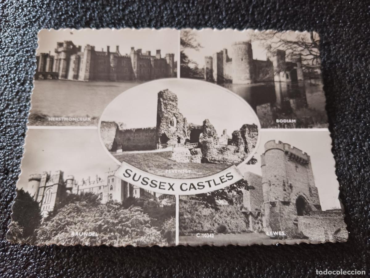 Postales: sussex castles, varias vistas, escrita 1955