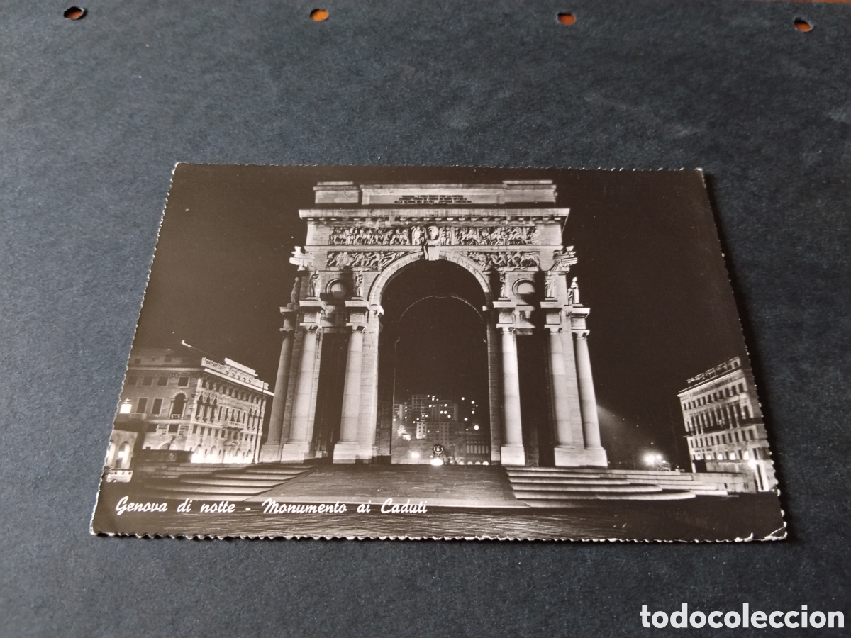 Postales: Postal Genova monumento caduti