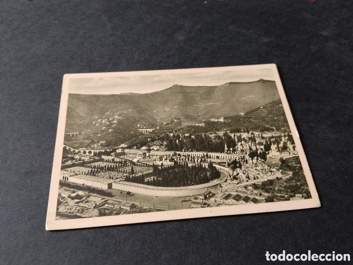 Postales: Postal antigua G&eacute;nova cementerio di Staglieno