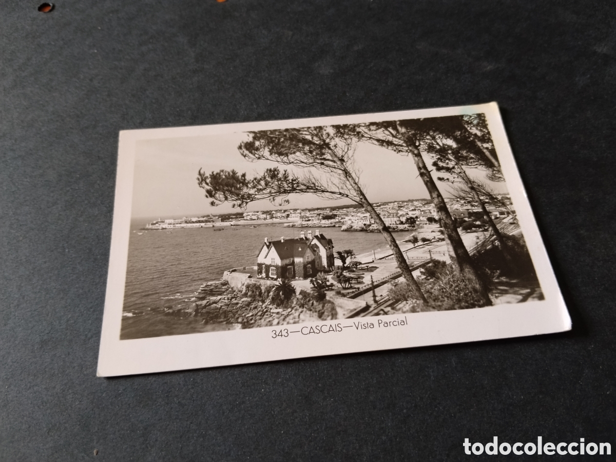 Postales: Postal Cascais panor&aacute;mica
