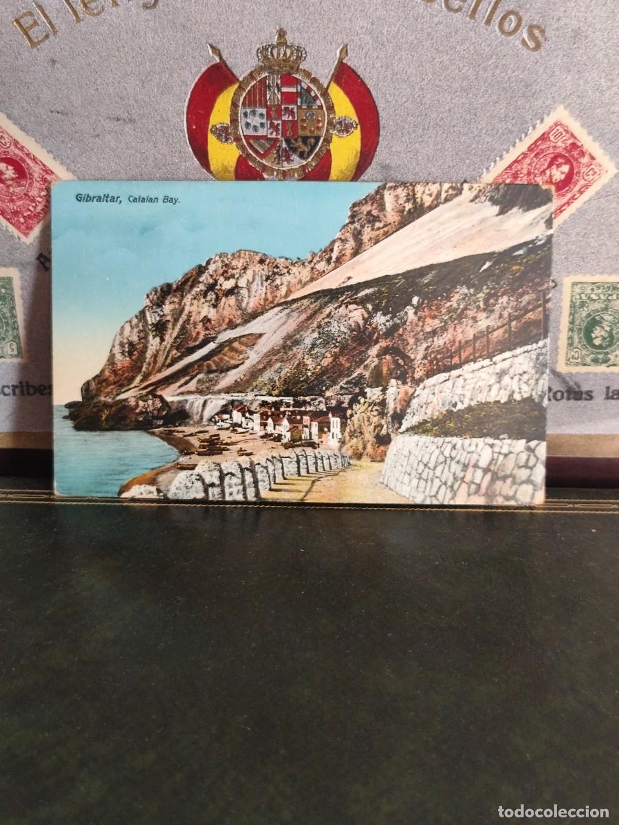 Postales: P5971 Postal Gibraltar N&deg; 18 Catal&aacute;n Bay