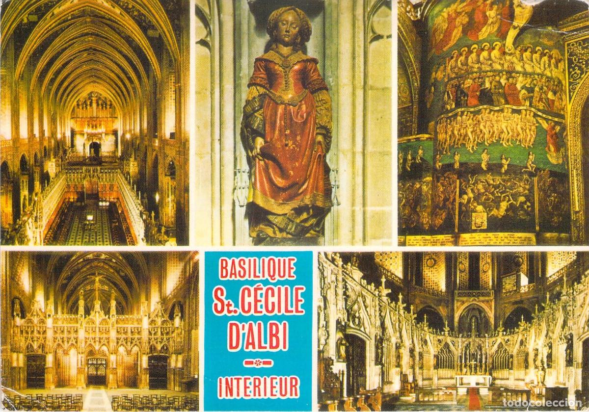 Postales: Postal de la Bas&iacute;lica de Santa Cecilia en Albi