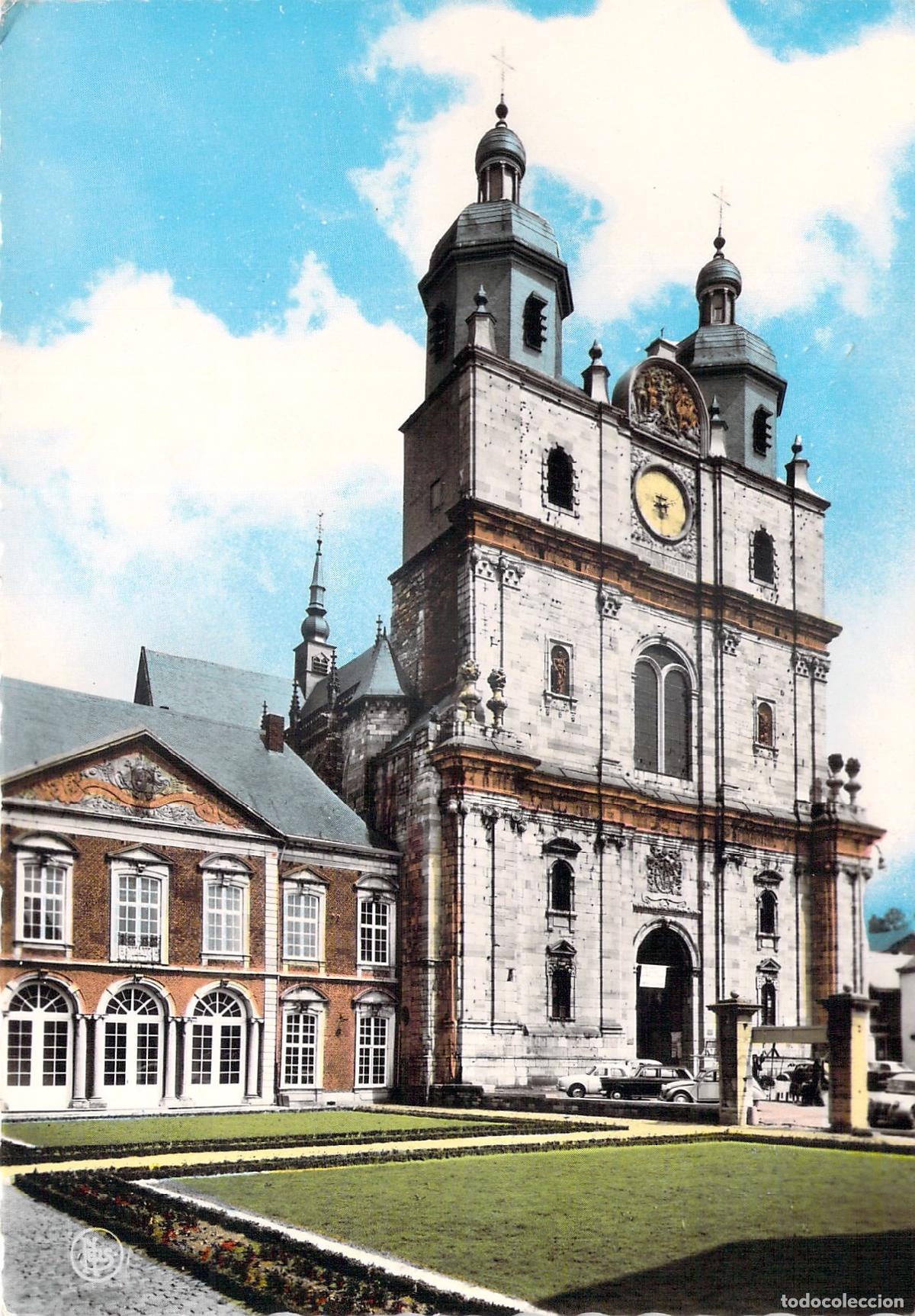 Postales: Postal de la Bas&iacute;lica de Saint-Hubert en B&eacute;lgica